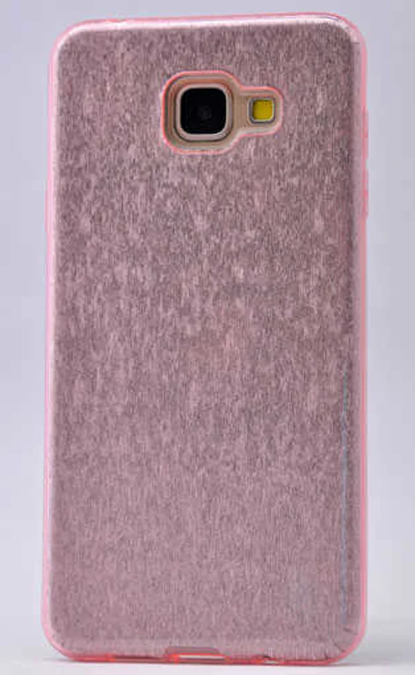 Galaxy A5 2017 Kılıf Zore Shining Silikon - Rose Gold - 1