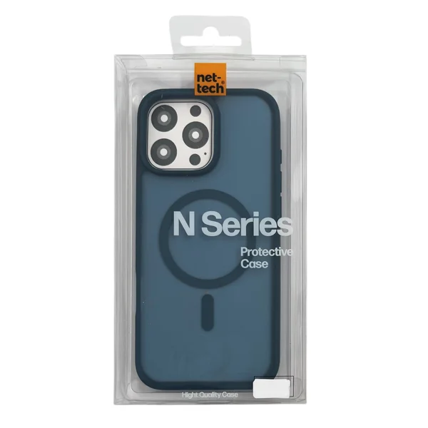 Nettech Apple iPhone 16 Pro Max Uyumlu NT-N063 Arka Koruma Kılıf (Lacivert) NT-111320 - 3