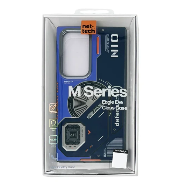 Nettech Samsung Galaxy S24 Ultra Uyumlu NT-N043 Arka Koruma Kılıf (Mavi) NT-108409 - 2