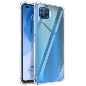 Nettech Oppo Reno 4 Lite Uyumlu Rarroz Seri Arka Koruma Kılıf (Şeffaf) NT-88479