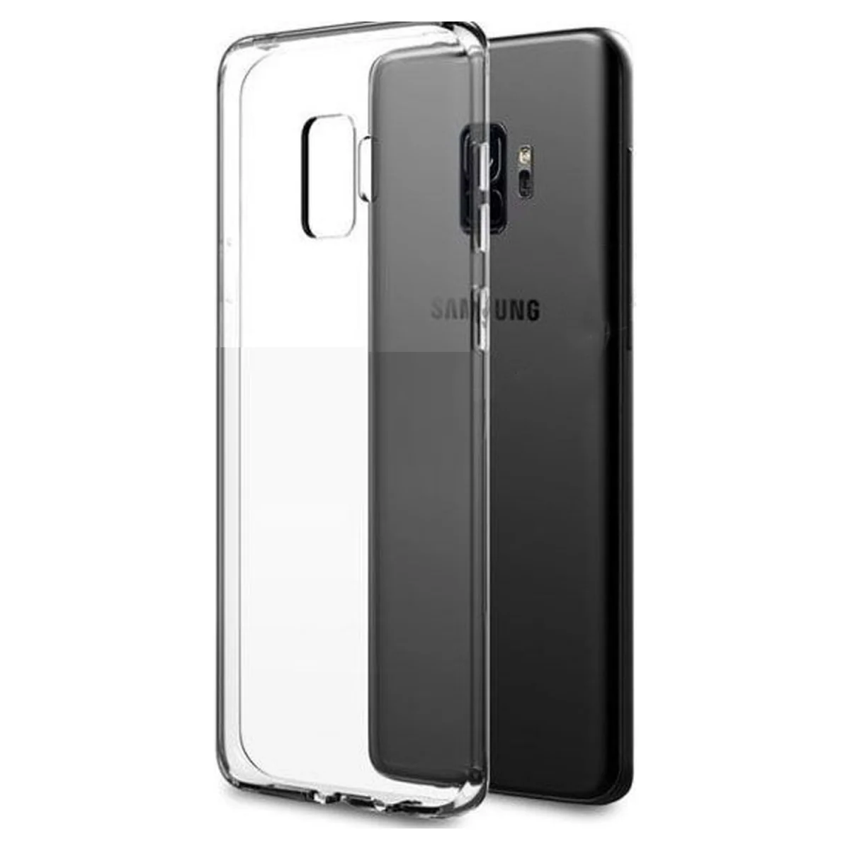 Rarroz Samsung Galaxy A600 A6 2018 Uyumlu Arka Koruma Arka Koruma Kılıf (Şeffaf) VR-10990