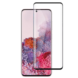 Galaxy A34 Zore Kenarları Kırılmaya Dayanıklı Cam Ekran Koruyucu - Siyah