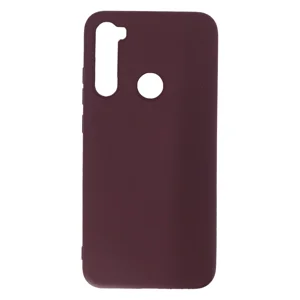 Nettech Xiaomi Redmi Note 8 Uyumlu Nano Arka Koruma Kılıf (Mürdüm) NT-87395