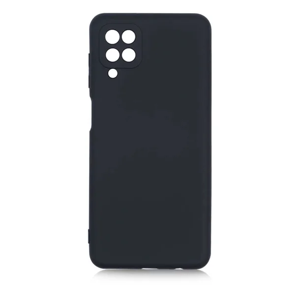 Galaxy A12 Kılıf Zore Mara Lansman Kapak - Siyah - 1