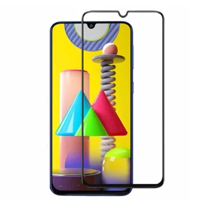 Nettech Samsung Galaxy M31 Uyumlu Ön Koruma Seramik Nano Ekran Koruyucu (Siyah) NT-80304