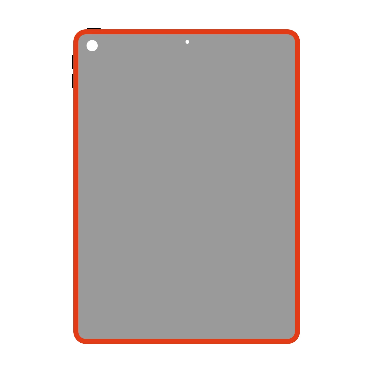 Nettech Apple iPad Air Uyumlu Montreal Seri Arka Koruma (Kırmızı) NT-84967