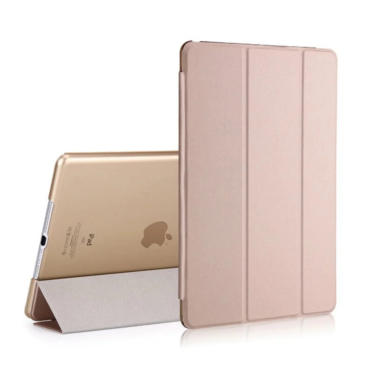 Nettech Apple iPad Air 2 Uyumlu Flip Seri Kapaklı Kılıf (Gold) VR-15561
