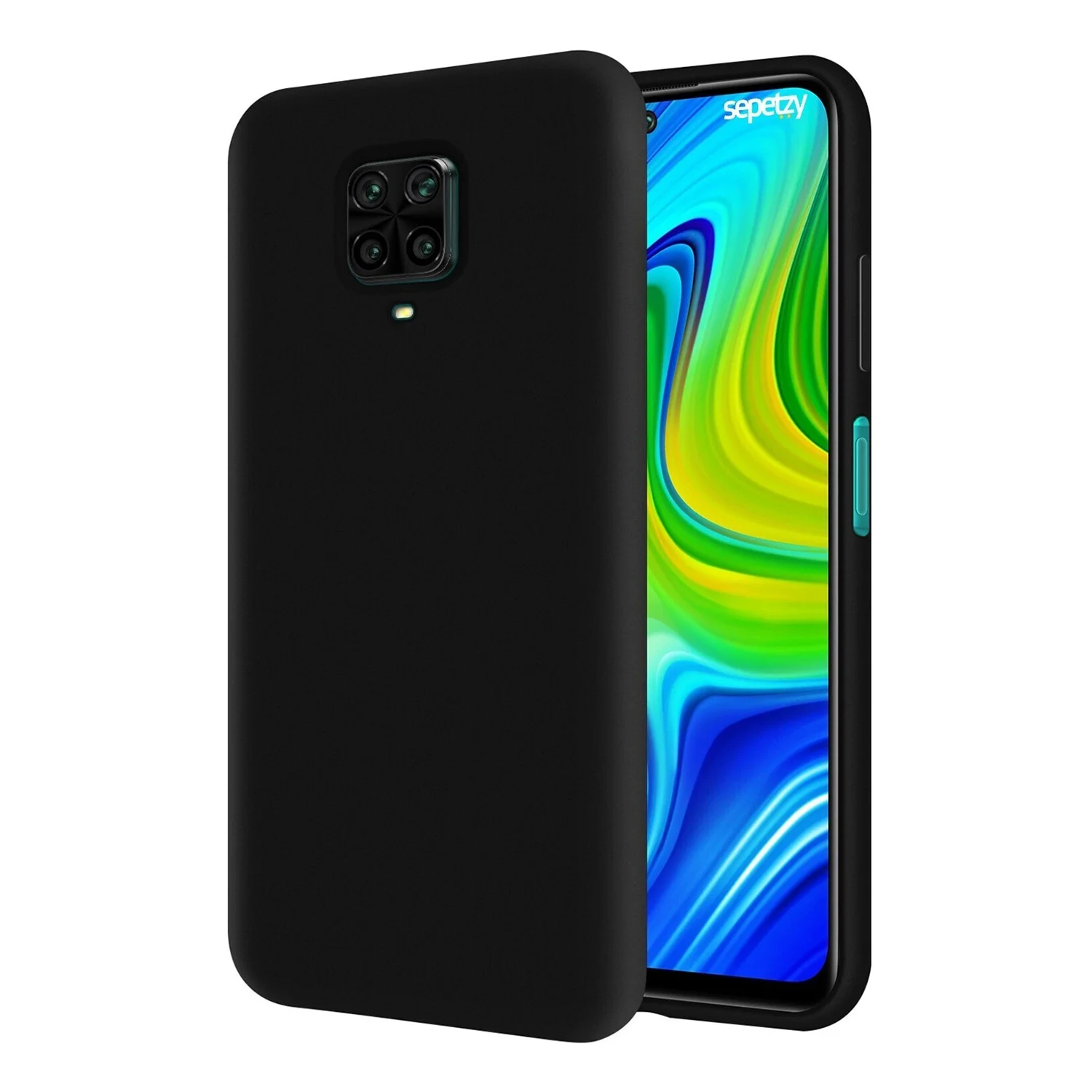 Nettech Xiaomi Redmi Note 9 Pro Uyumlu Nano Arka Koruma Kılıf (Siyah) NT-83438