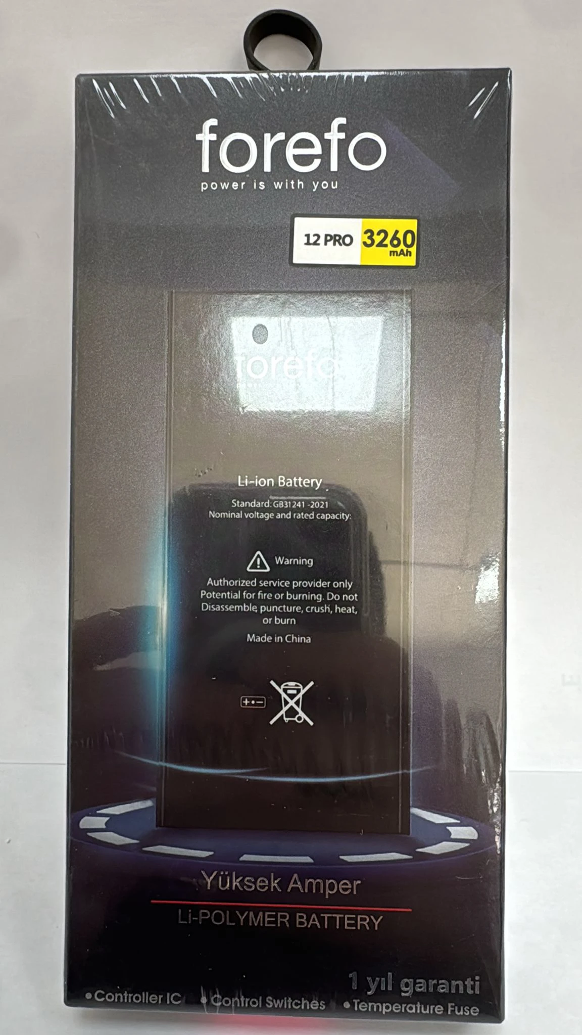 12-12 Pro Güçlendirilmiş Pil