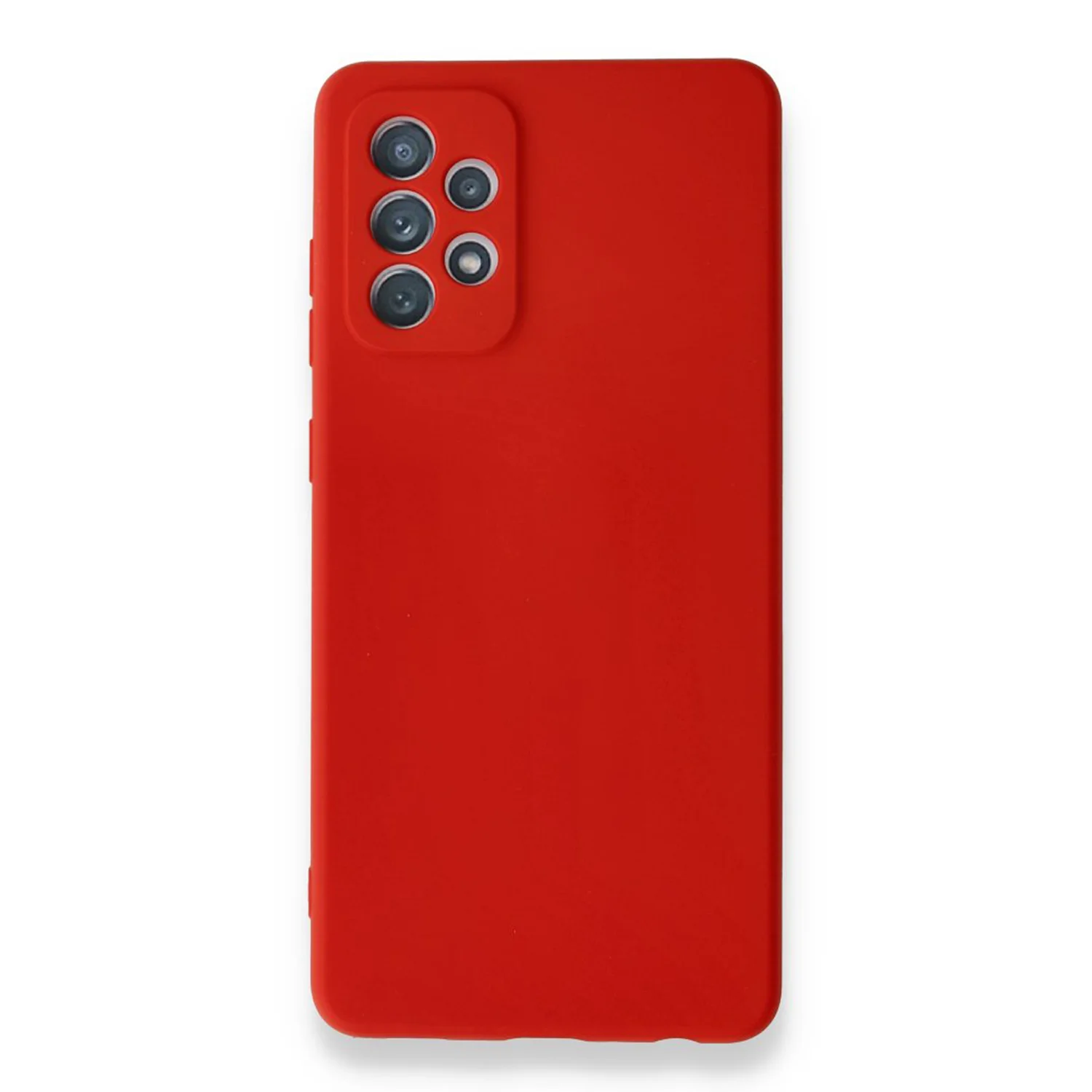 Nettech Samsung Galaxy A72 Uyumlu Nano Arka Koruma Kılıf (Kırmızı) NT-87329