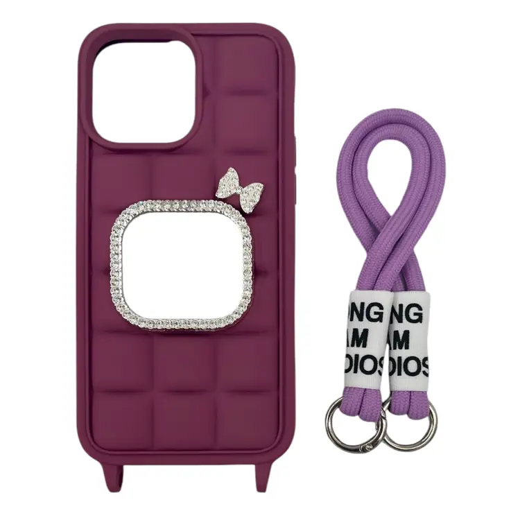 Nettech Apple iPhone 14 Pro Max Uyumlu NT-N026 Aynalı Arka Koruma Kılıf (Mor) NT-106831