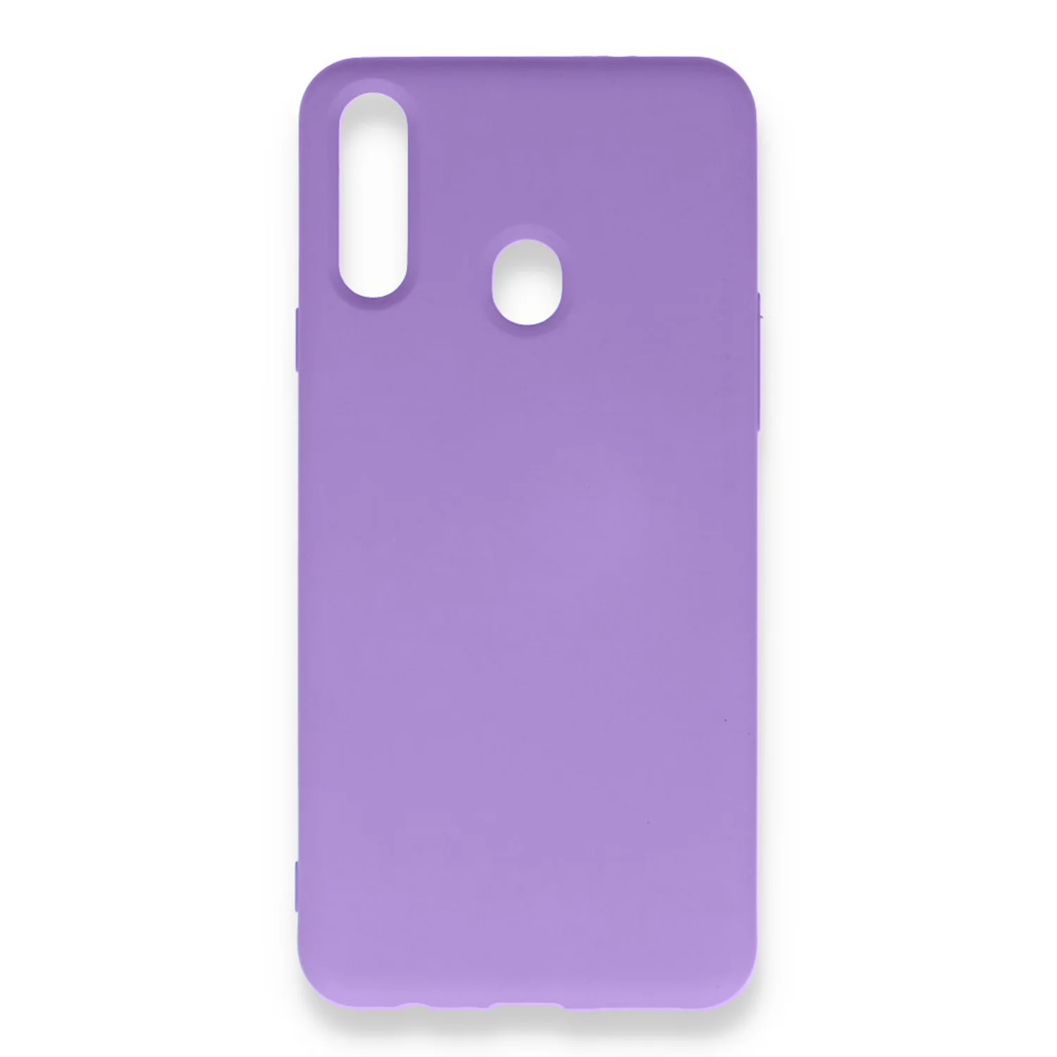 Nettech Samsung Galaxy A20S Uyumlu Nano Arka Koruma Kılıf (Mor) VR-20761