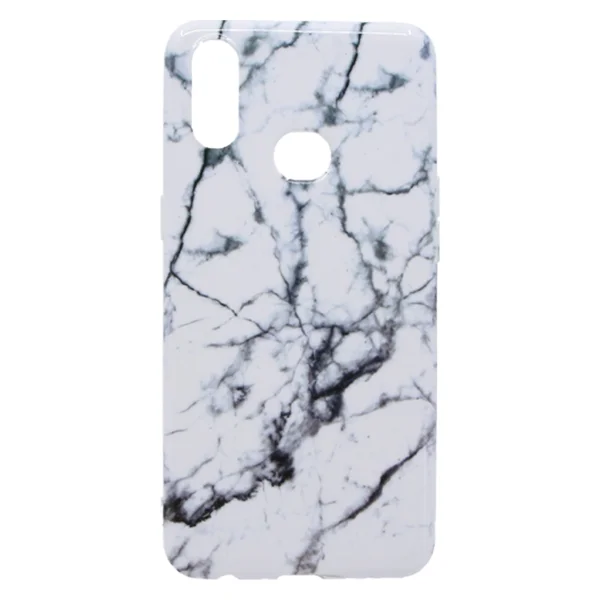 Nettech Samsung Galaxy A10S Uyumlu Mermer Desenli Arka Koruma Kılıf (Karışık/Çok Renkli) NT-79134 - 4