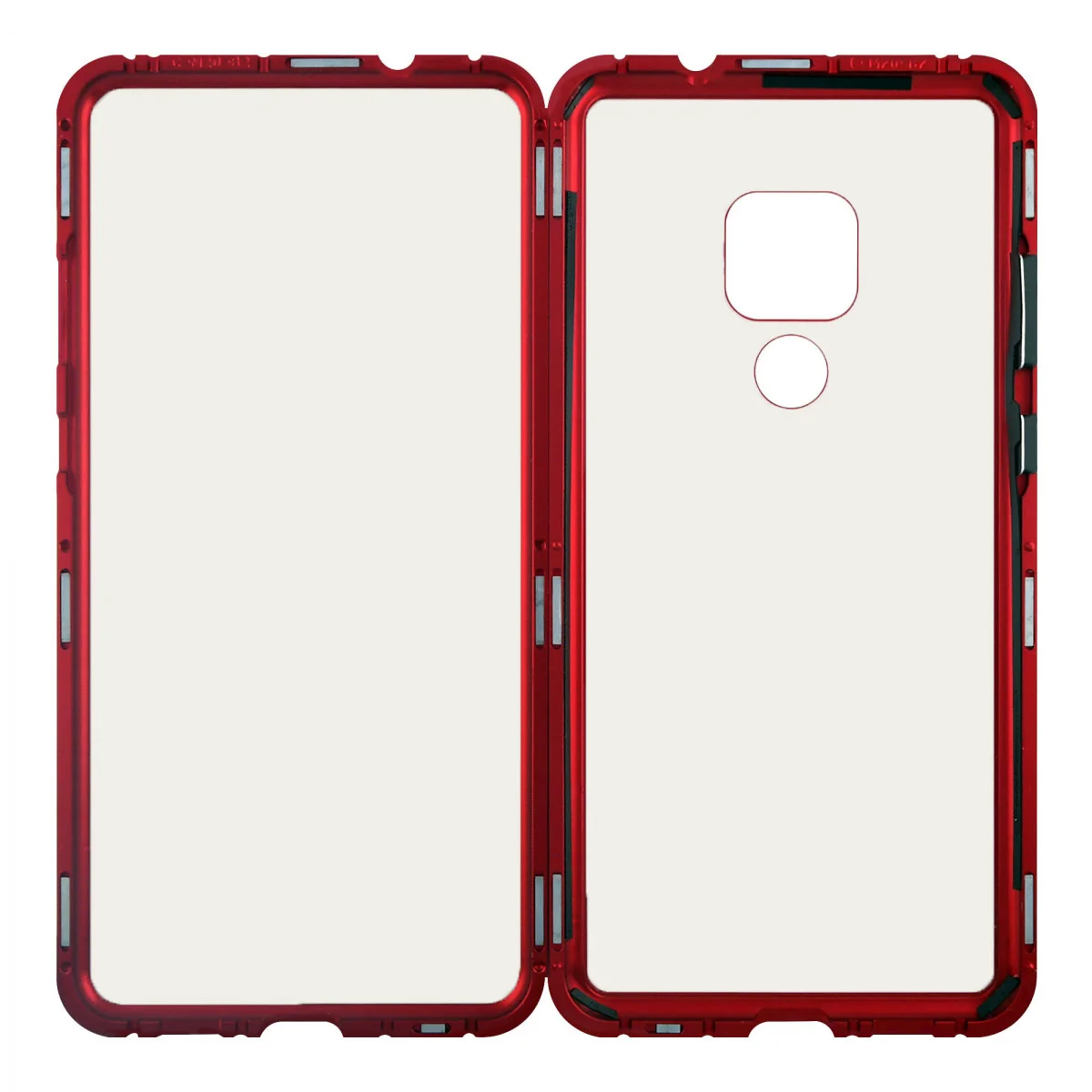 New Case Huawei Mate 20 Uyumlu Arka Koruma Arka Koruma Kılıf (Kırmızı) VR-11531