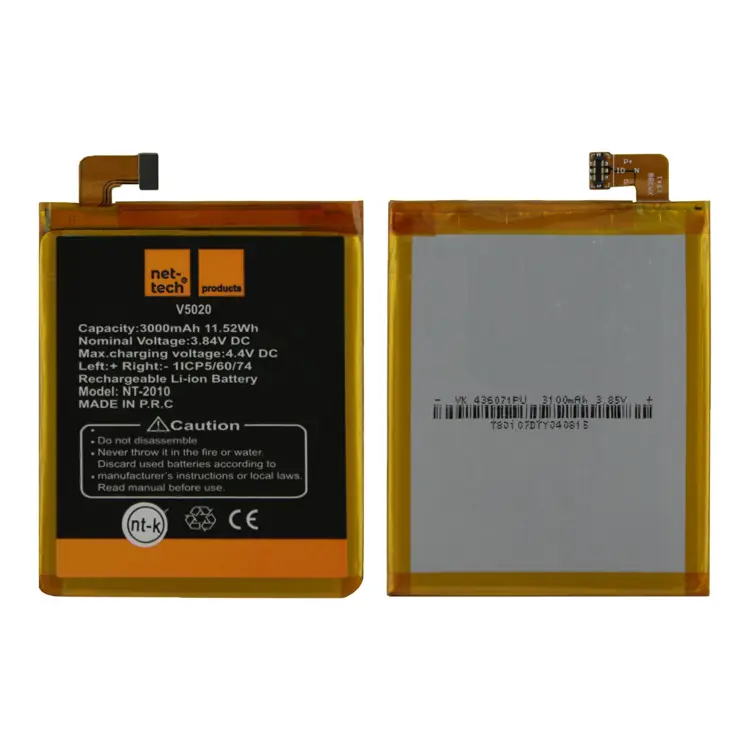 Teknonet Vestel Venüs V3 5020 Uyumlu Nettech 3000 MAh Batarya NT-32451