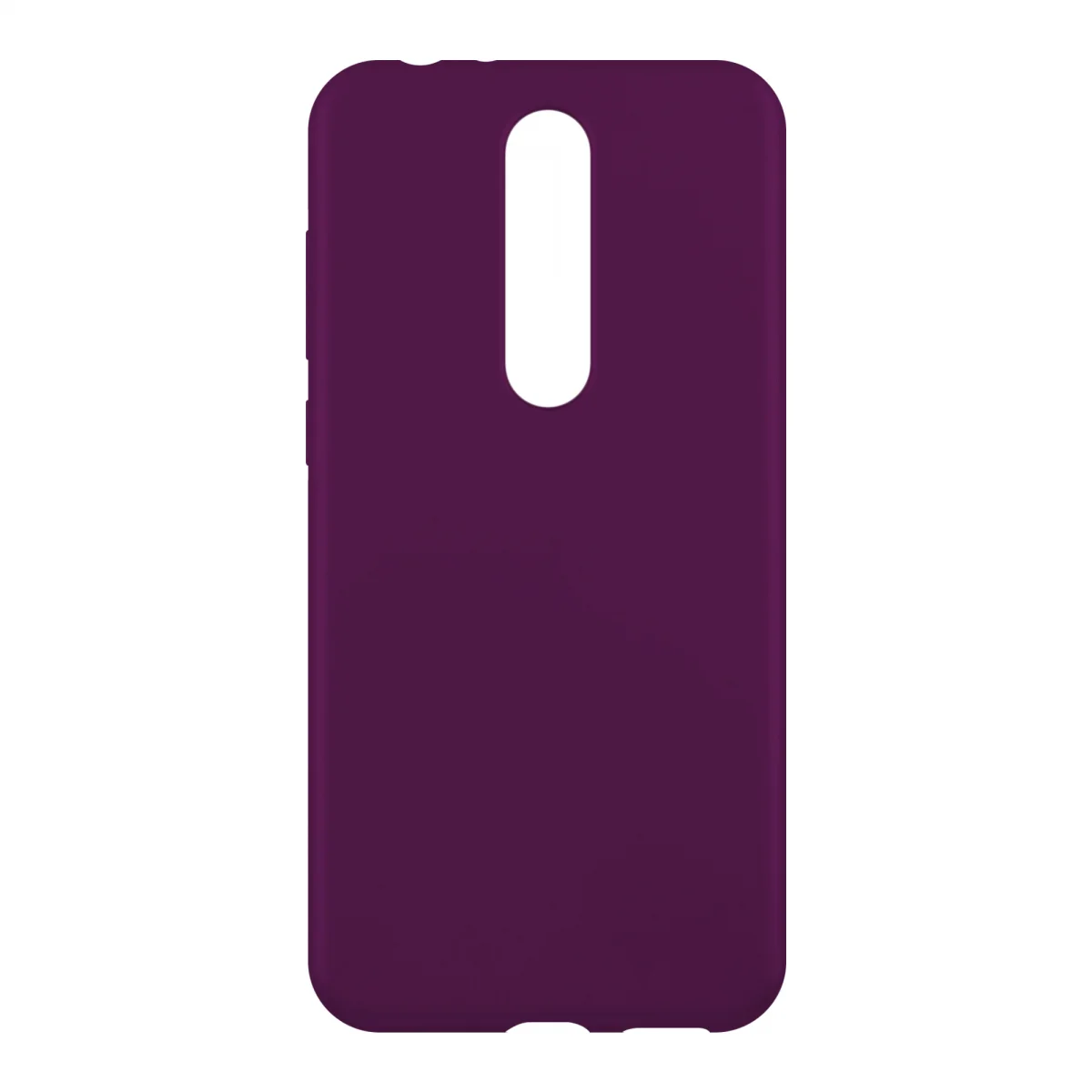 Nettech Nokia 5.1 Uyumlu Suide Arka Koruma Kılıf (Mürdüm) VR-14311