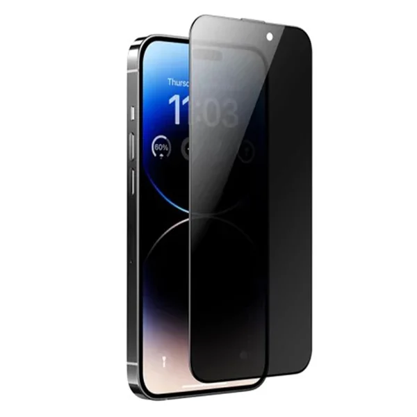 Nettech Apple iPhone 15 Uyumlu Proof Dust Tools Hayalet Full Cam Koruyucu (Siyah) NT-104139 - 1
