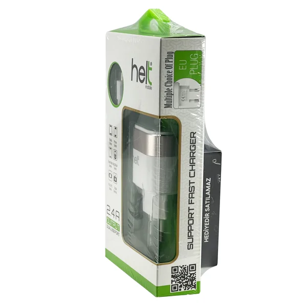 Helt Universal Ev Tipi Promosyon Şarj Aleti (Beyaz) NT-100851 - 1