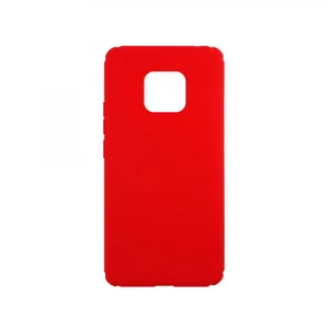 Nettech Huawei Mate 20 Pro Uyumlu Plane Seri Arka Koruma Kılıf (Kırmızı) VR-11684