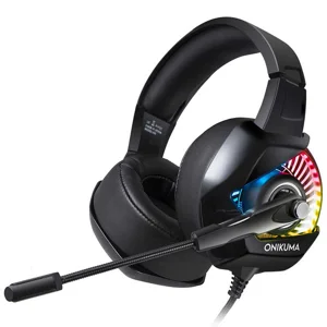 Zore Onikuma K6 RGB Oyuncu Kulaklığı 3.5mm - Siyah