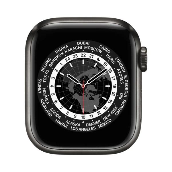 Apple Watch Series 7 - Titanyum - 45mm - Cellular - Gece yarısı - 2