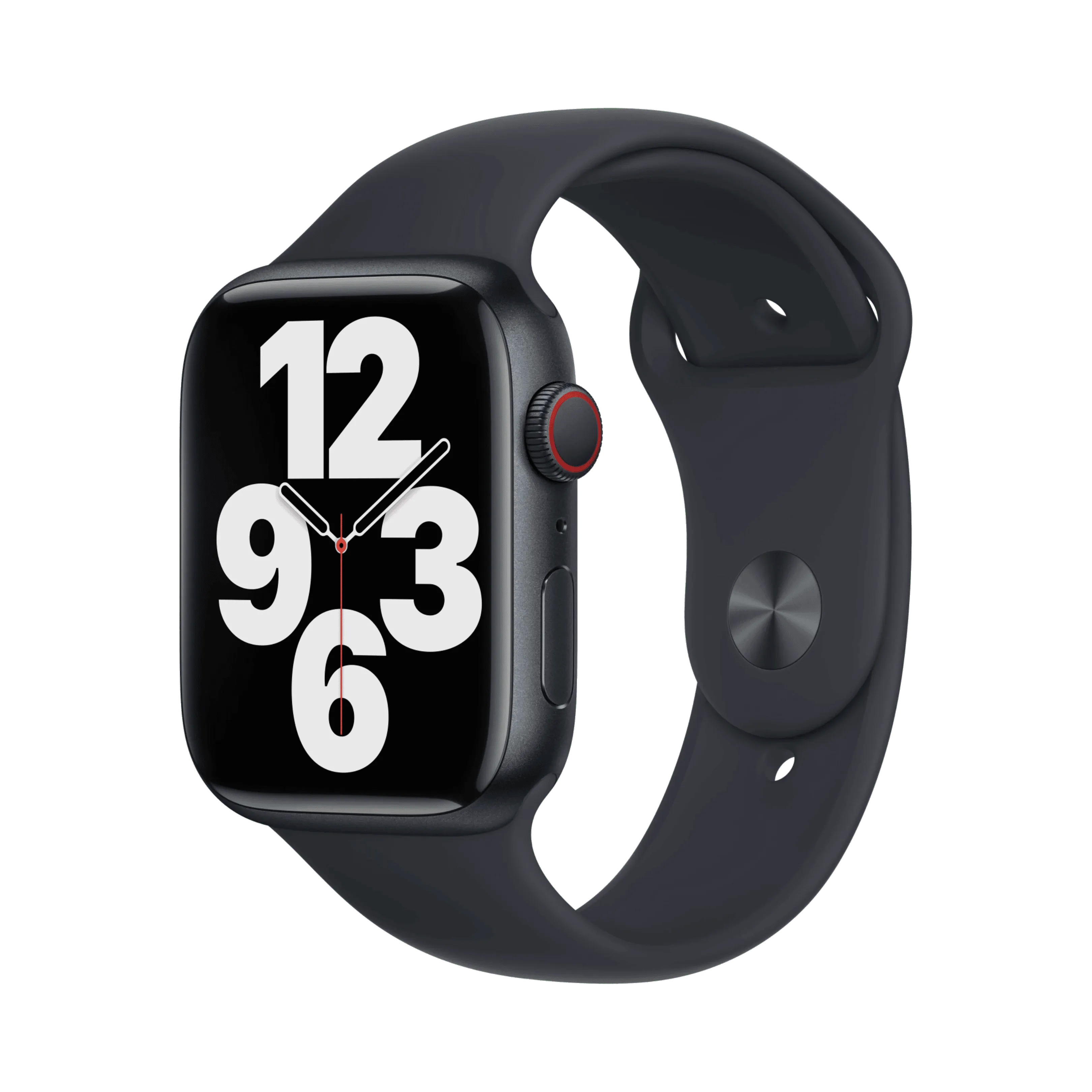 Apple Watch Series 7 - Alüminyum - 45mm - Cellular - Gece yarısı