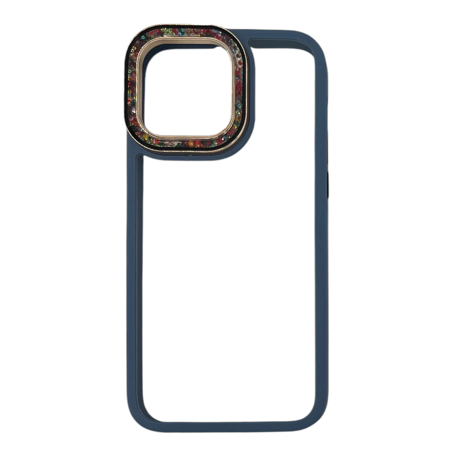 Nettech Apple iPhone 15 Pro Uyumlu NT-N027 Diamond Arka Koruma Kılıf (Mavi) NT-106941