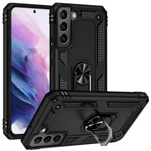 Galaxy S22 Kılıf Zore Vega Kapak - Siyah