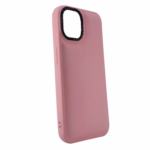 Nettech Apple iPhone 14 Uyumlu Casetify Buff Seri Arka Koruma Kılıf (Pembe) NT-97478 - 2