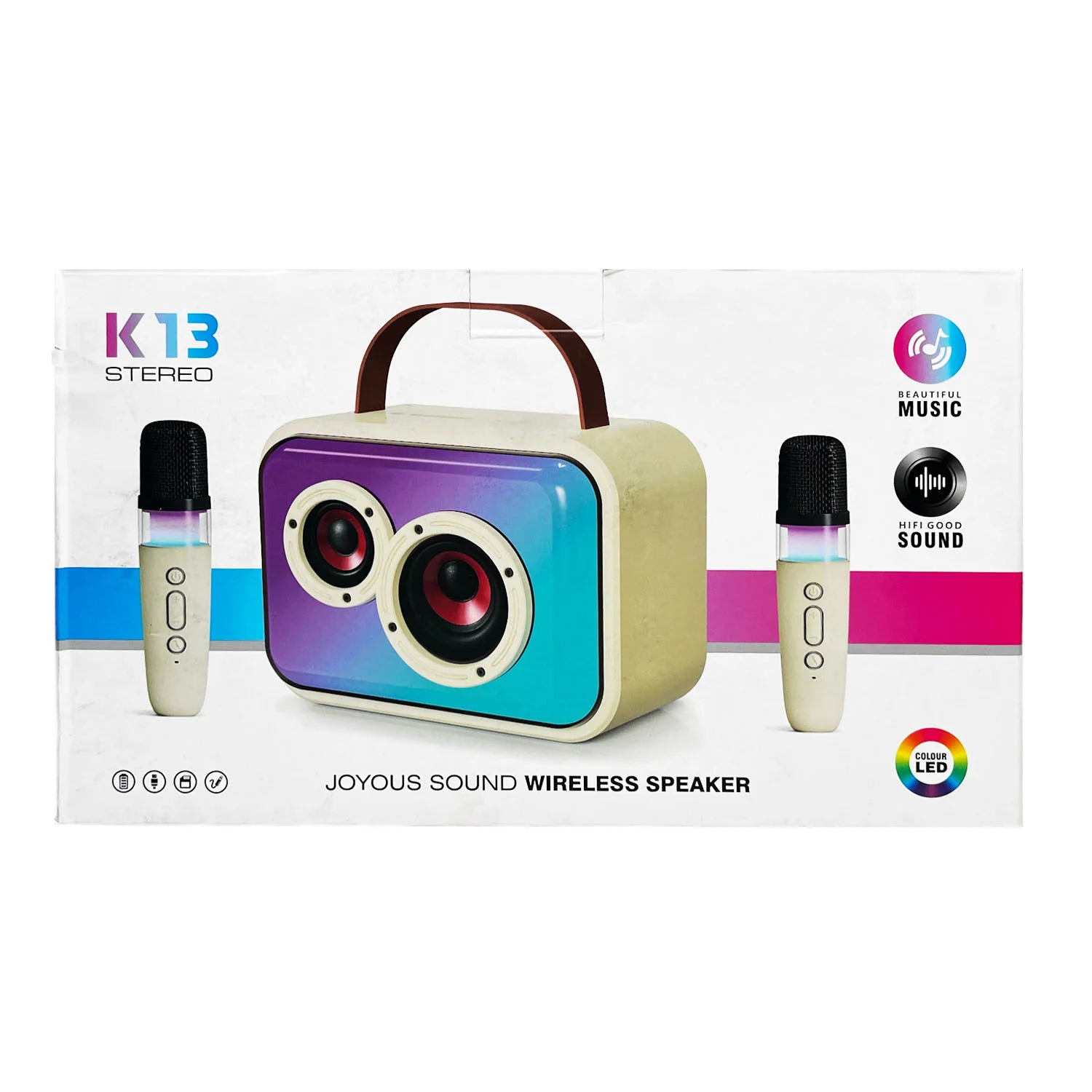 Nettech K13 Karaoke Box Kablosuz Hoparlör - Speaker NT-108818