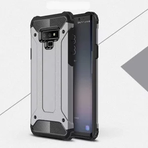 Galaxy Note 9 Kılıf Zore Crash Silikon Kapak - Gri