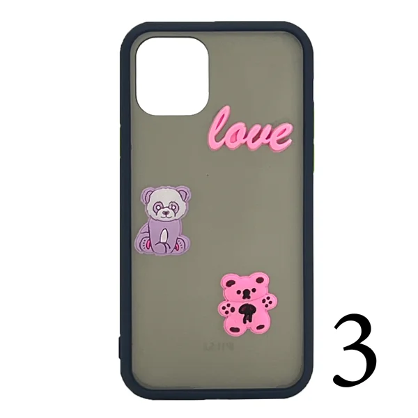 Nettech Apple iPhone 11 Pro Uyumlu Maskot Seri Arka Koruma Kılıf (Karışık Renk) NT-106274 - 3