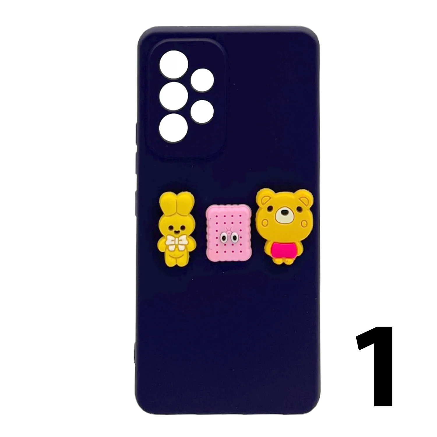 Nettech Samsung Galaxy A53 Uyumlu Maskot Seri Arka Koruma Kılıf (Karışık Renk) NT-106208