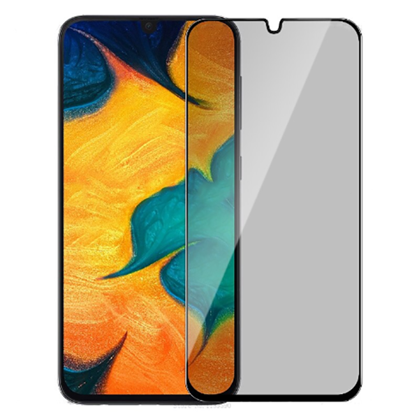Galaxy A14 5G Zore New 5D Privacy Temperli Ekran Koruyucu - Siyah - 1