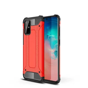 Galaxy S20 Plus Kılıf Zore Crash Silikon Kapak - Kırmızı