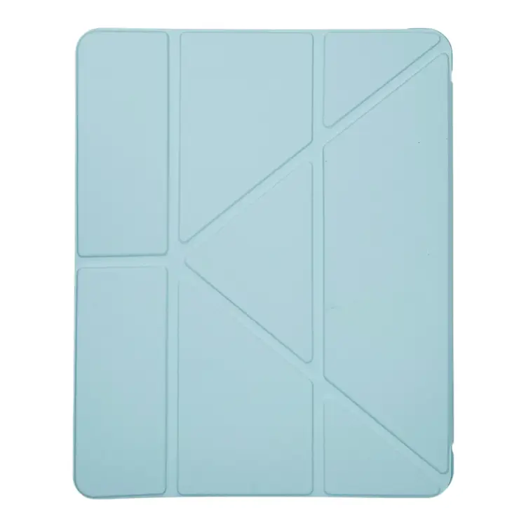 Nettech Apple iPad Pro 13 2024 Uyumlu Flip Prizma Seri Kapaklı Kılıf (Turkuaz) NT-111661
