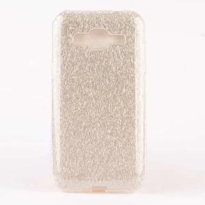 Galaxy J2 Kılıf Zore Shining Silikon - Gümüş