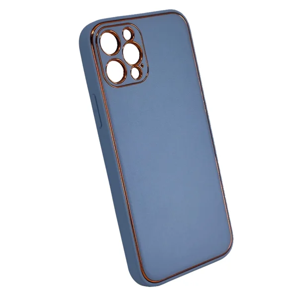 Nettech Apple iPhone 12 Pro Uyumlu Coco Leather Seri Arka Koruma Kılıf (Turkuaz) NT-93573 - 2