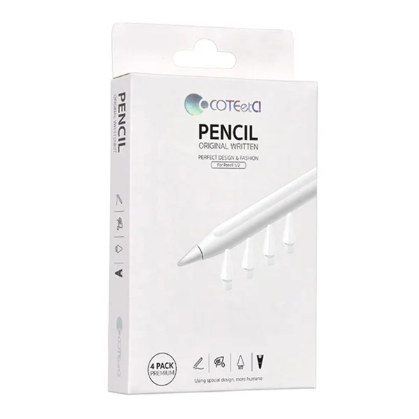 Coteetci CS7075 Set Dokunmatik Kalem Ucu Ev-Ofis-Okul (Beyaz) NT-89365 - 3