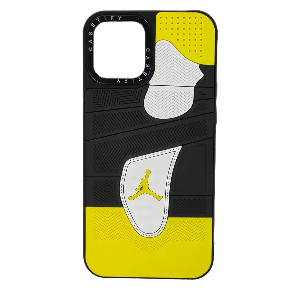 Nettech Apple iPhone 12 Pro Max Uyumlu Mat Stil Seri Arka Koruma Kılıf (Sarı) NT-94944