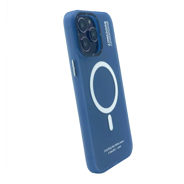 Nettech Apple iPhone 15 Pro Max Uyumlu NT-N002 Magsafe Arka Koruma Kılıf (Mavi) NT-103267 - 2