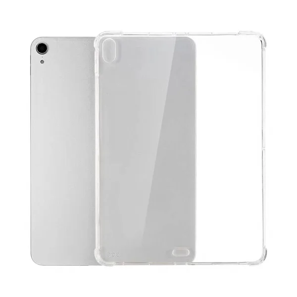 Apple iPad Air 11 2024 Kılıf Zore Tablet Nitro Anti Shock Silikon Kapak - Şeffaf - 1