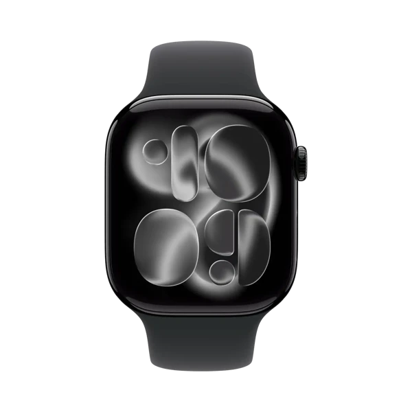 Apple Watch Series 11 - Alüminyum - 46mm - GPS + Cellular - Simsiyah - 2