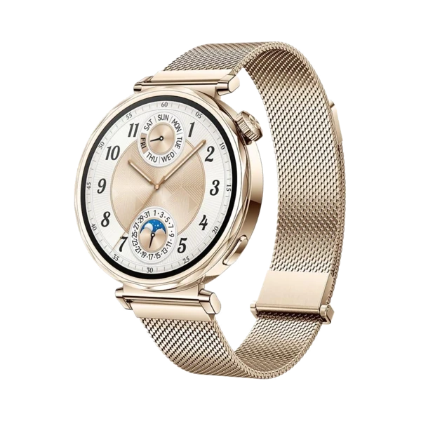 Huawei Watch GT 5 - Paslanmaz Çelik - 41mm - GPS - Altın - 1