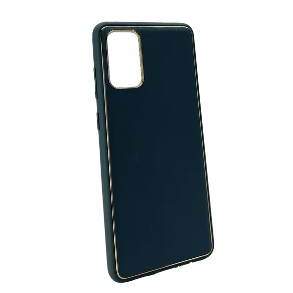 Nettech Samsung Galaxy S20 Ultra Uyumlu Coco Leather Seri Arka Koruma Kılıf (Yeşil) NT-99825 - 2