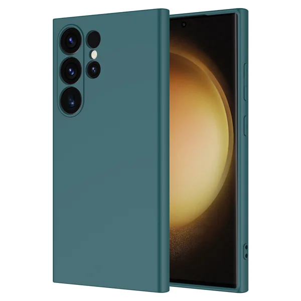 Galaxy S25 Ultra Kılıf Zore Mara Lansman Kapak - Koyu Yeşil - 1
