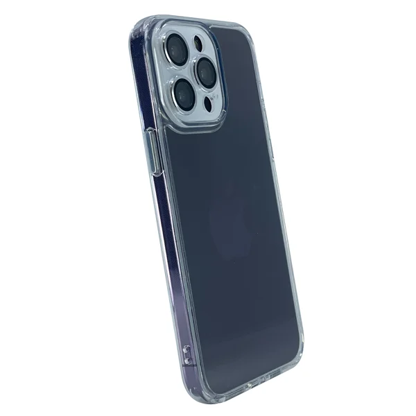 Nettech Apple iPhone 13 Pro Max Uyumlu Kamera Korumalı Yıldız Elmas Seri Arka Koruma Kılıf (Beyaz) NT-101206 - 2