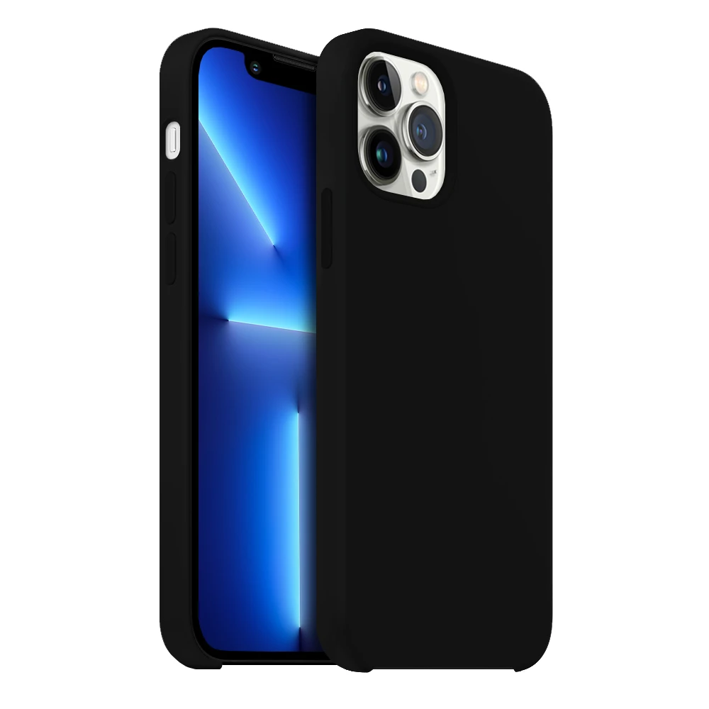 Buff İPhone 13 Pro Rubber Fit Kılıf Black