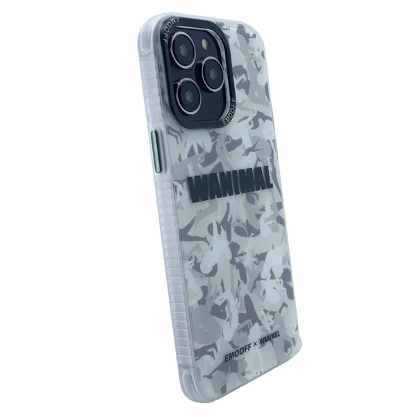 Nettech Apple iPhone 14 Pro Max Uyumlu Emoff Sanat Seri Arka Koruma Kılıf (Gri) NT-101157 - 2