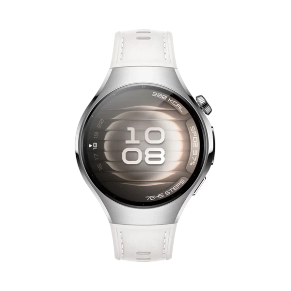 Huawei Watch 5 - Paslanmaz Çelik - 42mm - Wi-Fi - Beyaz - 2